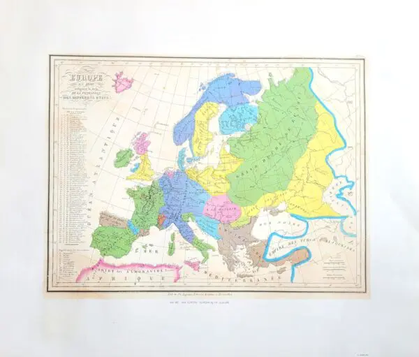 Repro lithographie ancienne