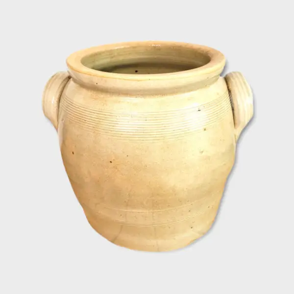 Ancien pot terre cuite grès