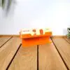 Calendrier perpetuel orange vintage