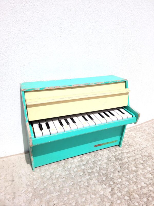 Piano jouet miniature 1950s