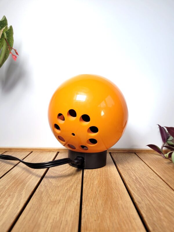 Ventilateur boule orange Calor vintage