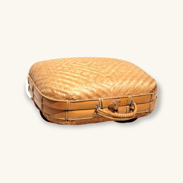 Petite valise rotin bambou 01