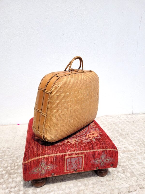 Petite valise rotin bambou 05