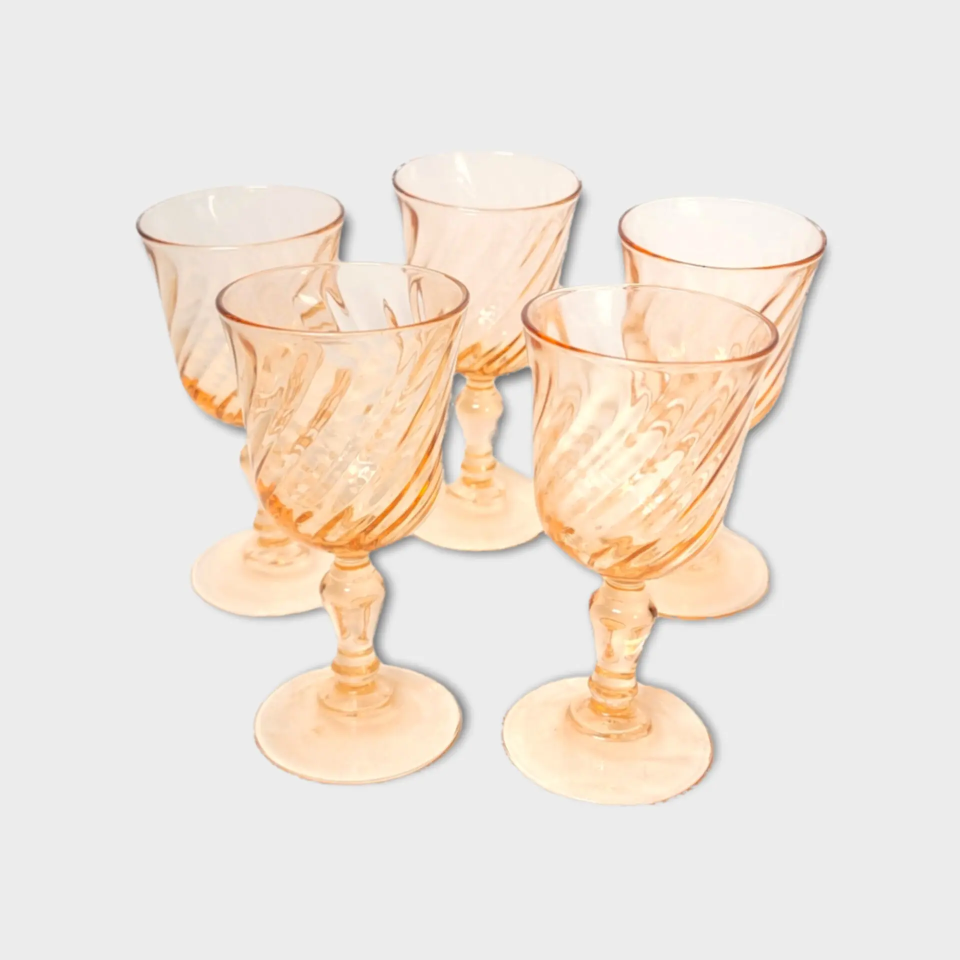 Set de 3 petits verres Ricard vintage