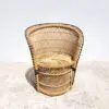 Fauteuil enfant rotin palmier buri 07