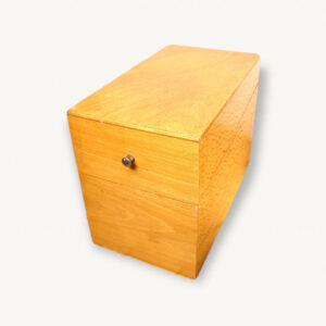 Boite a fiches en bois 01