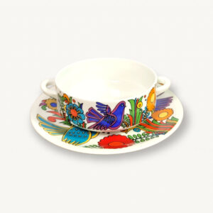 Bol soupe saucier soucoupe Acapulco 01