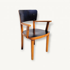 Fauteuil enfant Thonet bois 1950 01