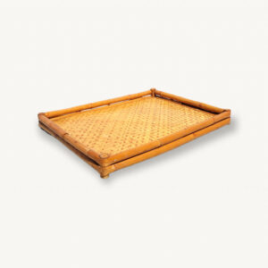 Grand plateau tresse bambou 01