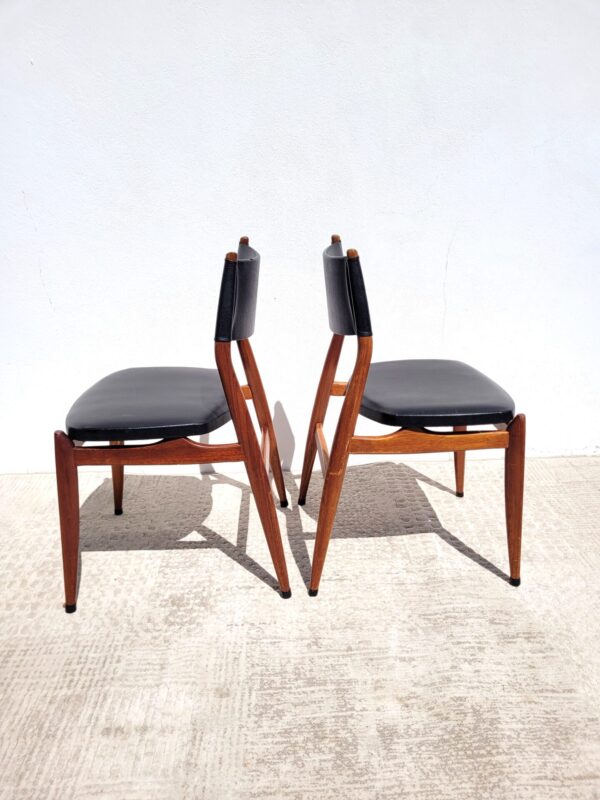 Paire chaises scandinaves 1960 07