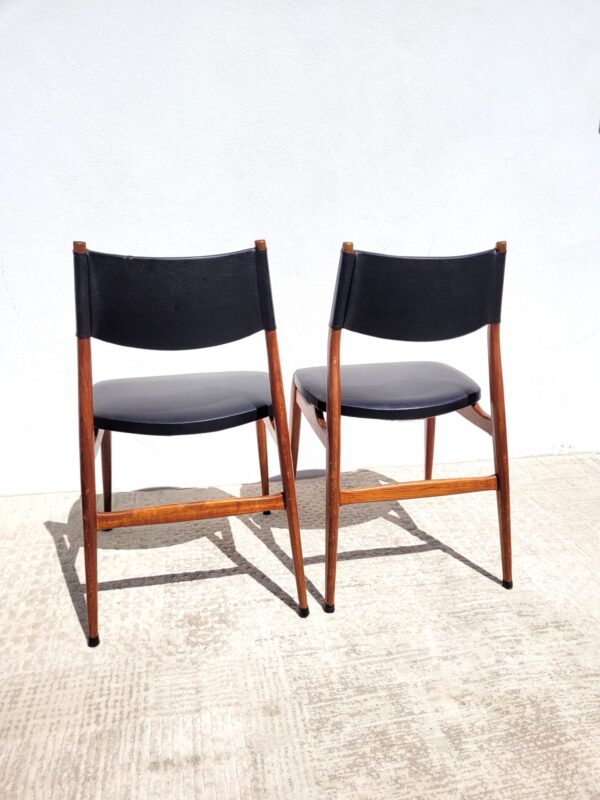 Paire chaises scandinaves 1960 08