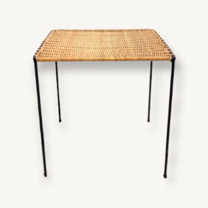 Tablette dappoint bout de canape rotin 01