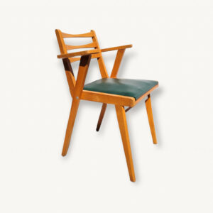 Fauteuil vintage bridge compas 01