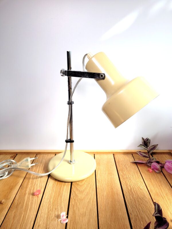 Lampe a poser vintage beige 07