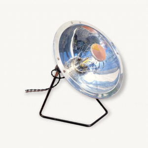 Lampe parabole vintage industrielle 01