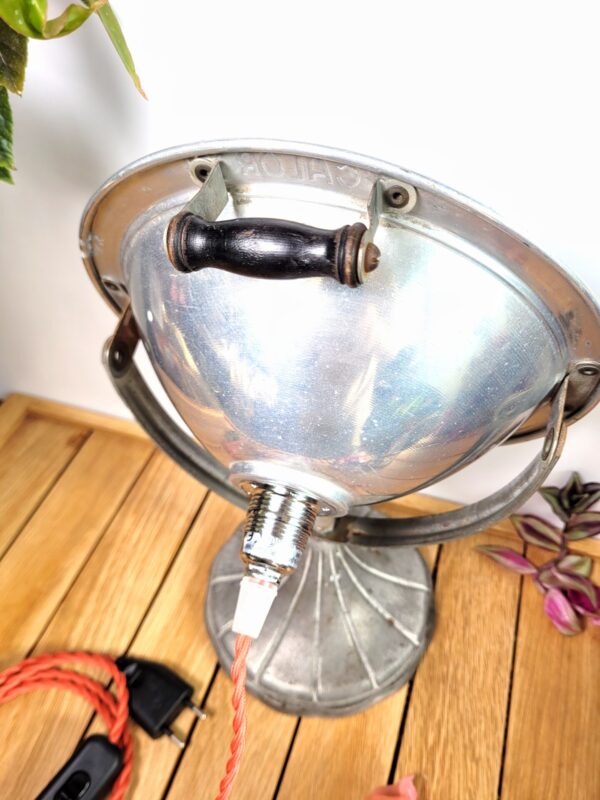 Lampe parabole vintage industrielle Calor 03