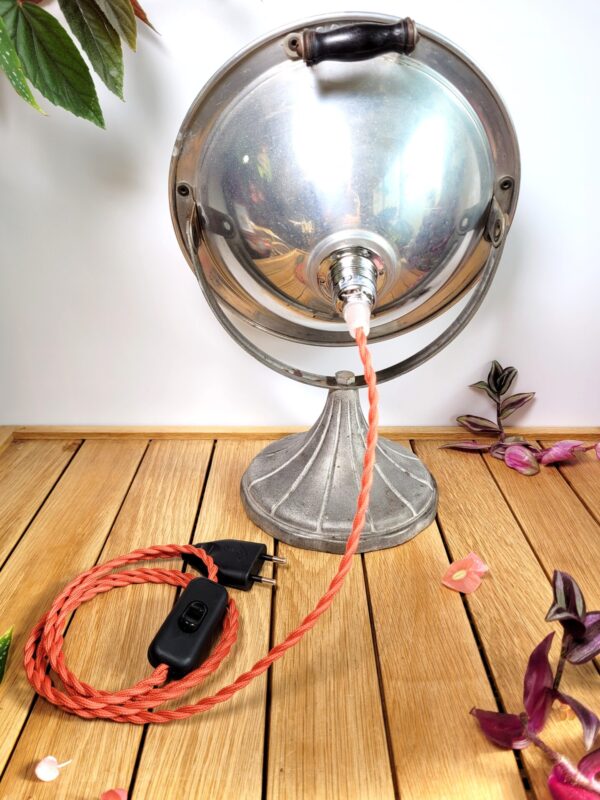 Lampe parabole vintage industrielle Calor 04