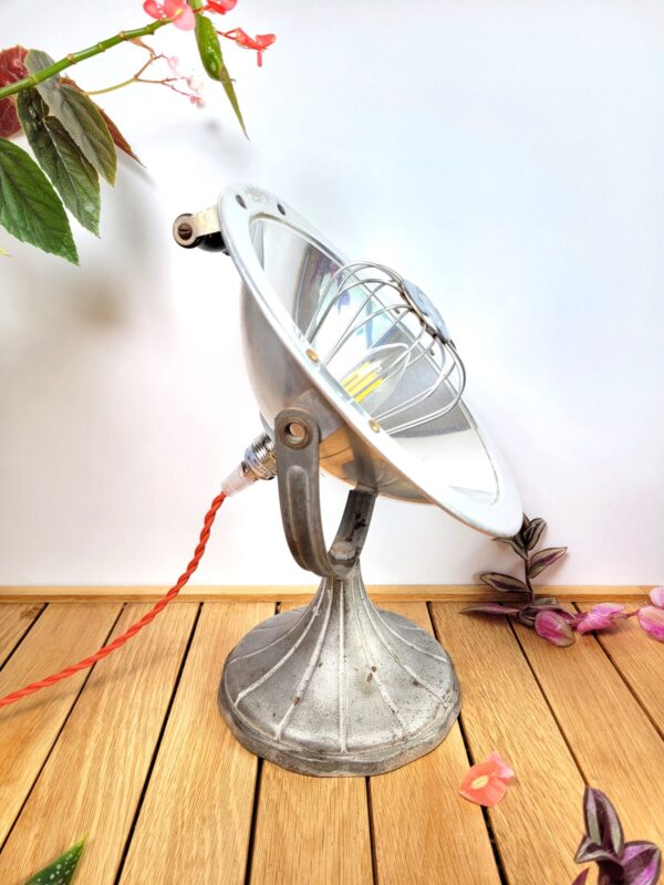 Lampe parabole vintage industrielle Calor 06