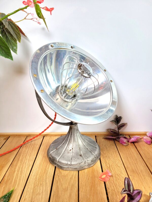 Lampe parabole vintage industrielle Calor 07