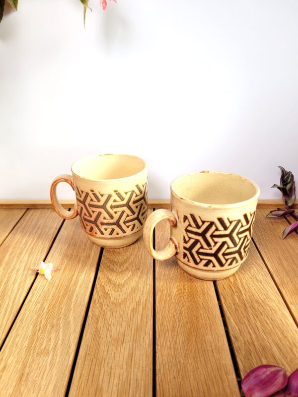 Paire mugs vintages England 06