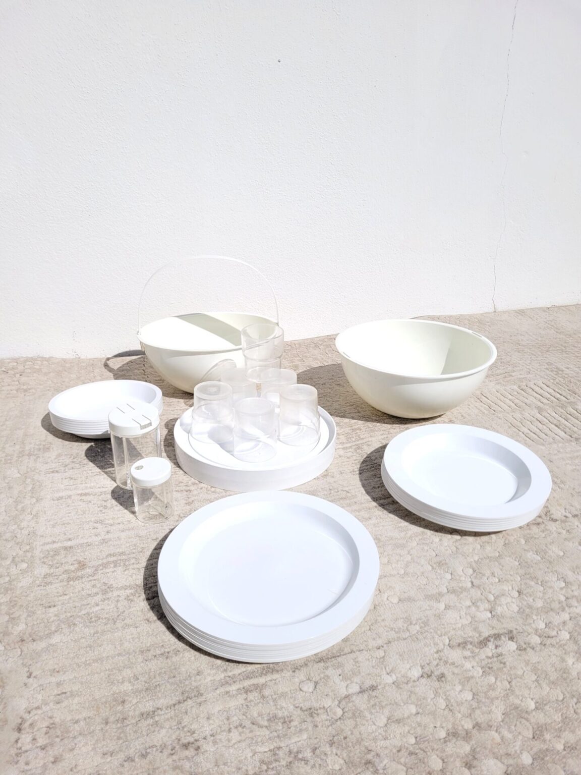 Set De Pique-nique Vintage 1970 - Olot 3 Personnes - Valise Espagne