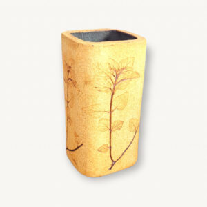 Vase vintage R Leduc herbier 01