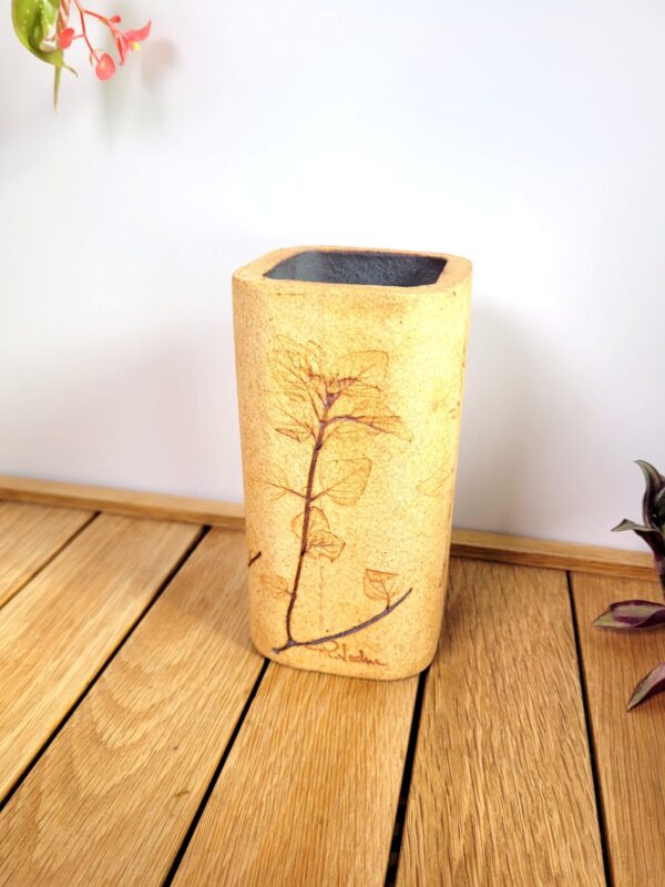 Vase vintage R Leduc herbier 04
