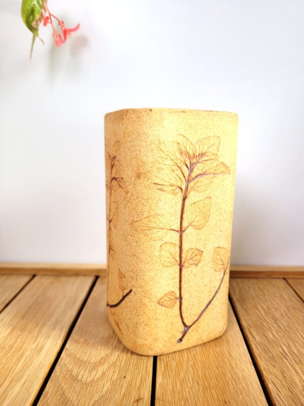 Vase vintage R Leduc herbier 06