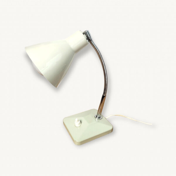 Petite lampe flexible vintage grise 01