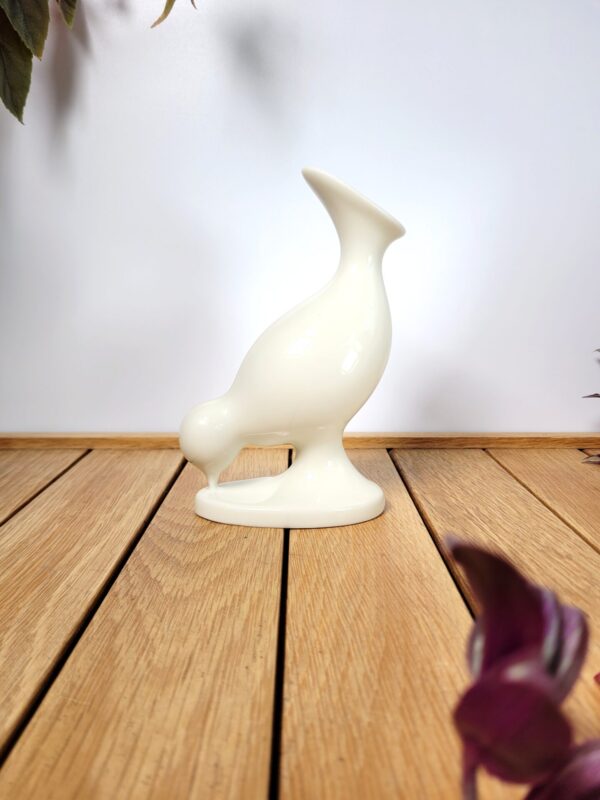 Soliflore oiseau porcelaine Limoges 05