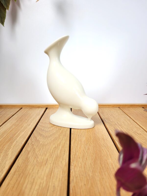 Soliflore oiseau porcelaine Limoges 06