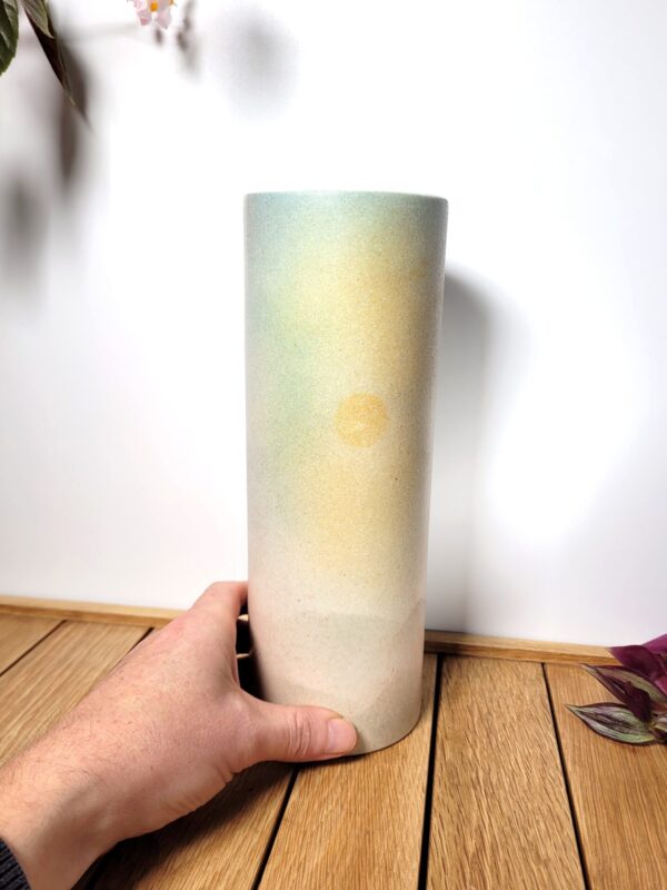 Vase pastel Virebent porcelaine 1970 02