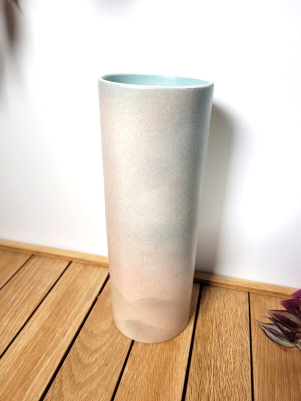 Vase pastel Virebent porcelaine 1970 04