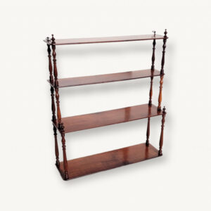 Etagere murale acajou 1900 01