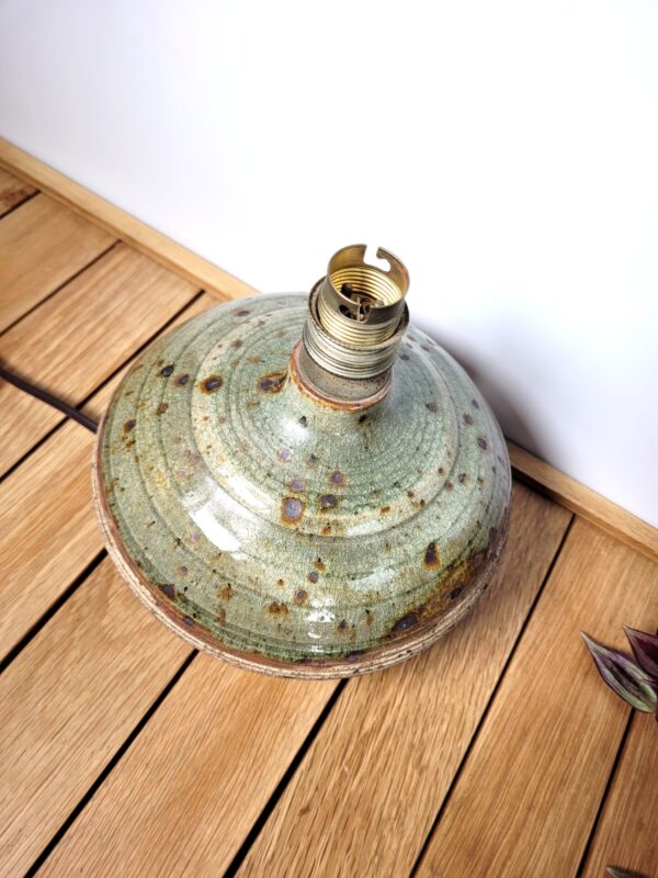 Pied de lampe vintage ceramique 04