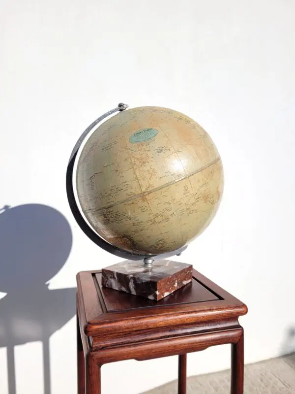Globe terrestre Taride 1930 mappemonde 06