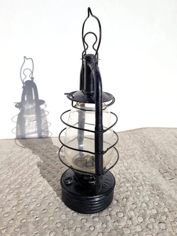 Lampe tempete a petrole alg dans lanternes de collection