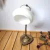 Lampe vintage bronze col de cygne 06
