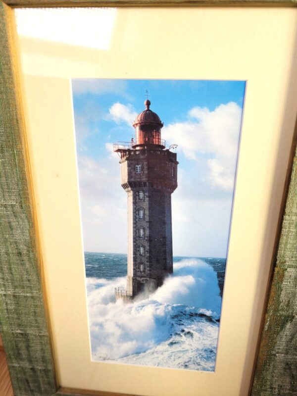 Phare photo de mer par G Plisson 23x35 04