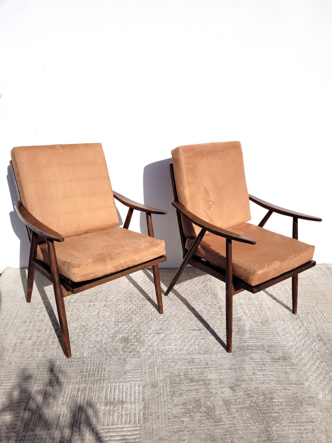 Fauteuil boomerang Thonet