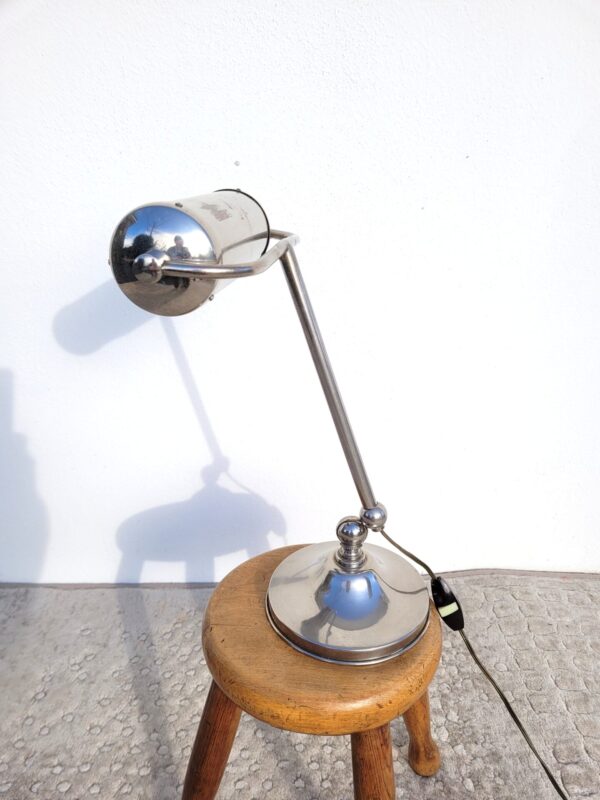 Lampe vintage bureau banquier 01