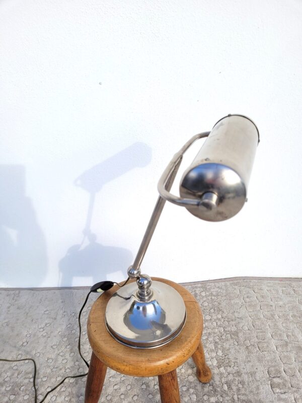 Lampe vintage bureau banquier 09