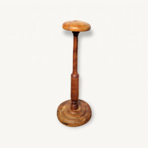 Porte chapeau ancien 32cm bois 01