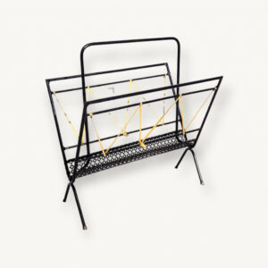 Porte revues scoubidou 1960 vintage 01