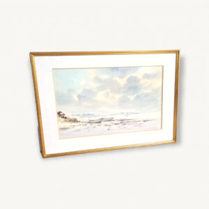 Tableau aquarelle G Blais XX° marine 01