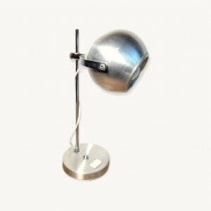 Lampe eyeball aluminium Space age 01