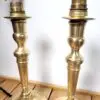 Paire bougeoirs montes en lampes 03