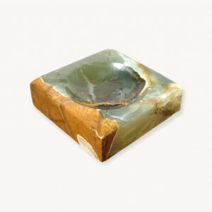 Cendrier pierre onyx marbre 01
