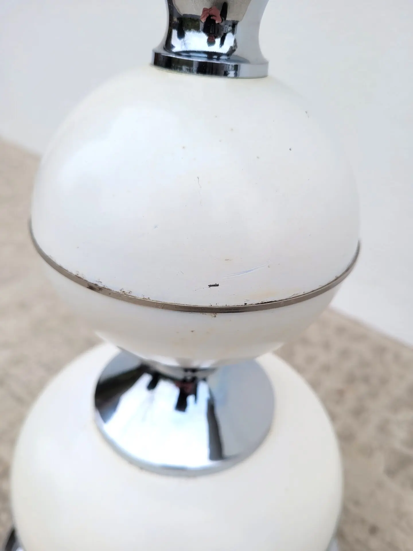 Lampe de sol space age 1970 lampadaire 03