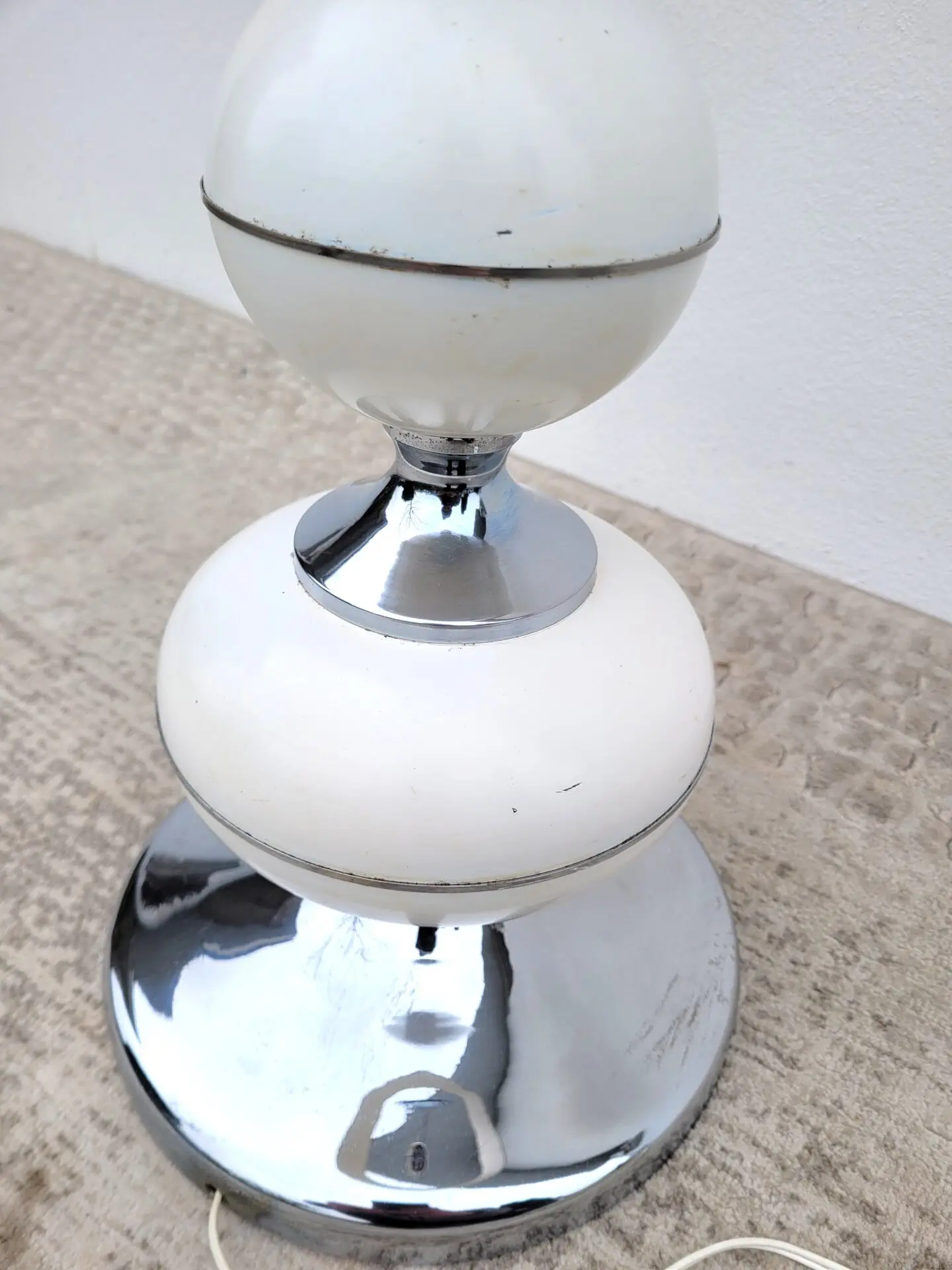 Lampe de sol space age 1970 lampadaire 04
